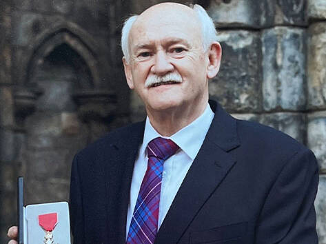 Richard Kenney Receives OBE for Services to Judo