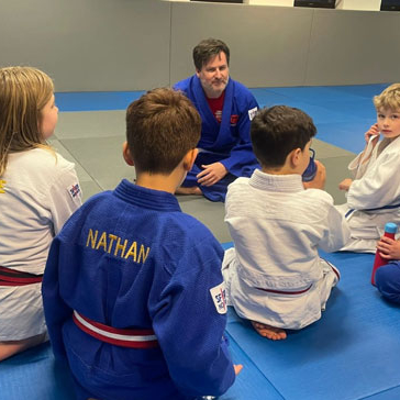 Commissioner Bruce is a Good Sport at Judo Club